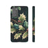 Dark Green Festive Holly in Watercolor - Impact Resistant Phone Case Samsung Galaxy S20 FE Matte